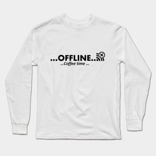 Offline Coffee time Long Sleeve T-Shirt